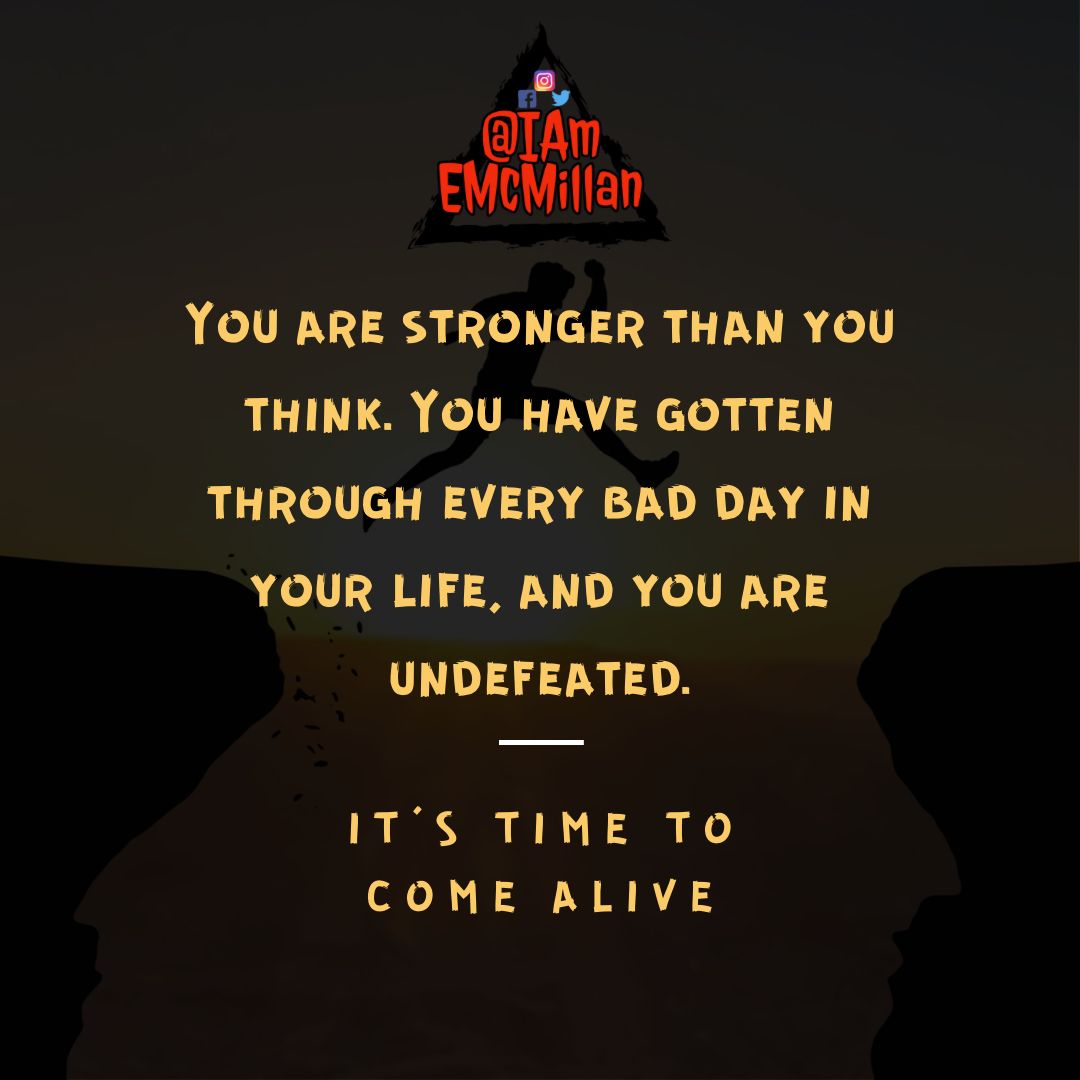 Iamemcmillan's tweet image. “Celebrate the small victories” 

You are here for a reason. Remember that! 

#IAmEMcMillan #ComeAlive #2020VisionChallenge #stronger #goals #motivation #travel #inspiration #photography #instagood #followme #above #mindset #sport #lifestyle #family #follow #instagram