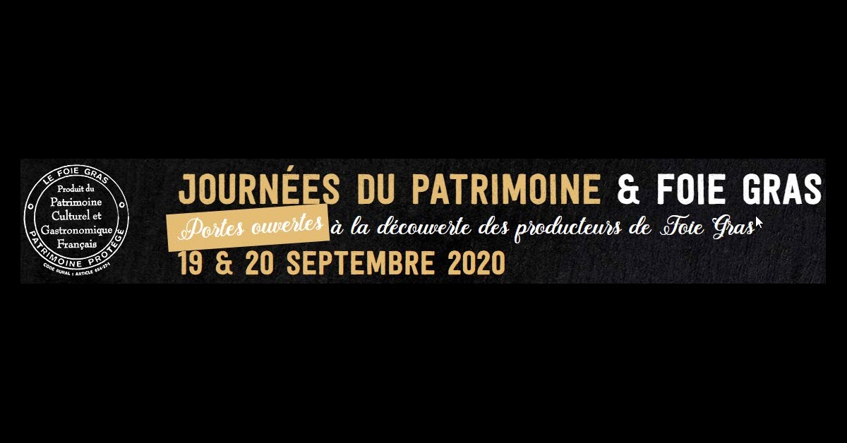 pfaget40's tweet photo. Les 19 &amp; 20 septembre, à l’occasion des Journées du Patrimoine, les Pros de la filière Foie Gras ouvrent leurs portes! Pour tout savoir sur ce mets emblématique du patrimoine culturel et gastronomique français et préparer votre visite : https://t.co/lovWOfg1pW
#FoieGrasdeFrance https://t.co/oOKmRlsIlX