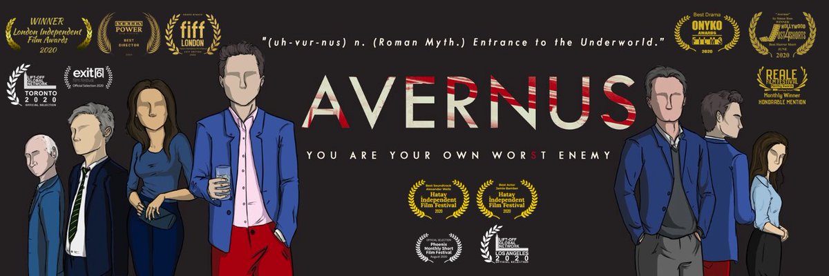 AvernusFilm's tweet photo. Results Round Up - Avernus has now been screened at 9 festivals and has 7 wins! It's also a finalist in 2 and in the final judging round in Toronto Lift-Off Festival.

#AvernusFilm #FilmFestival https://t.co/mSxbARrQlu