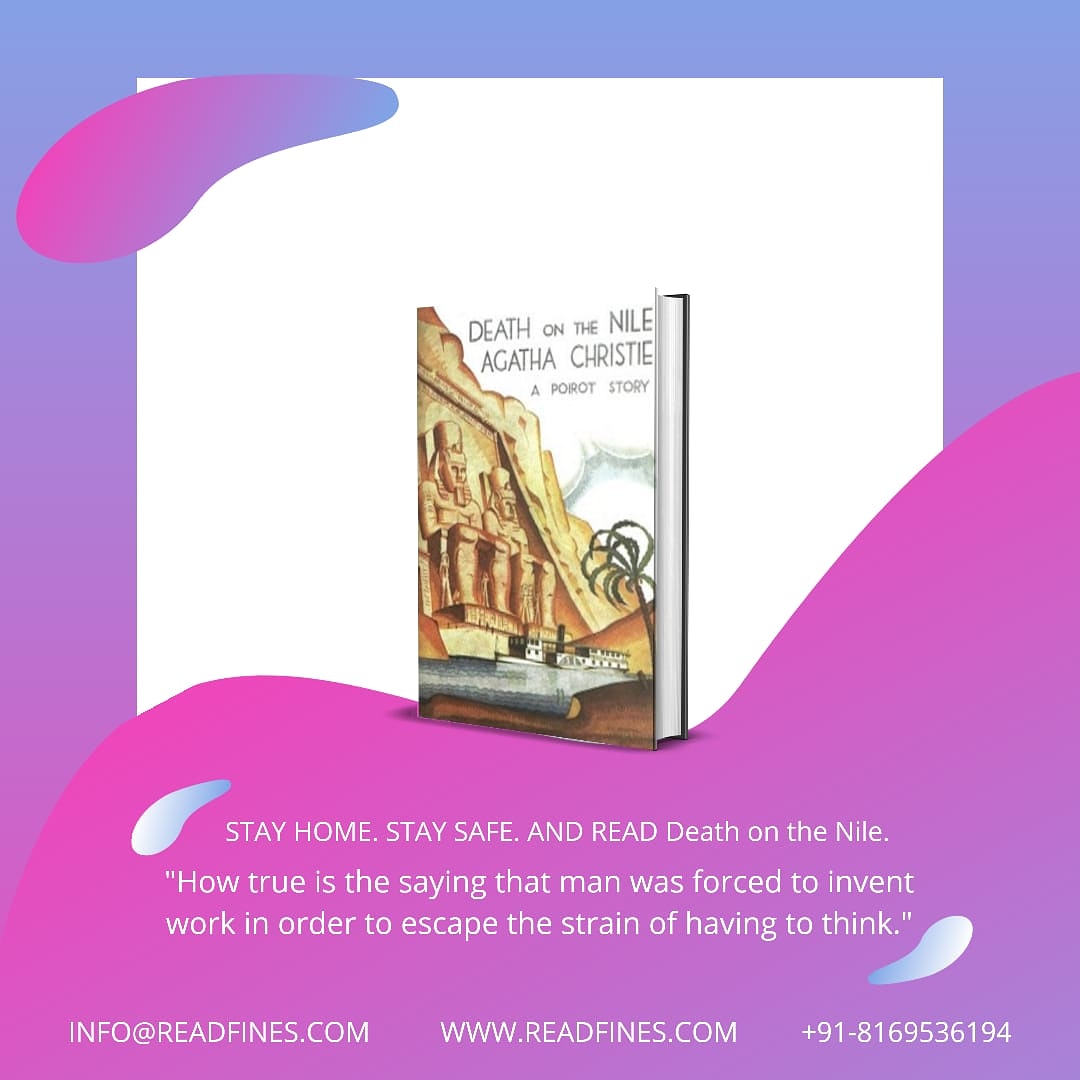 readfines's tweet photo. "How true is the saying that man was forced to invent work in order to escape the strain of having to think."
#book #booklover #booklove #novel #stories #story #books #reading #read #write #novels #Writing #man #forced #life #invent #work #escape #strain #think #Death https://t.co/896RHdZCnF