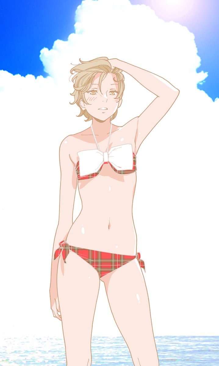 オトメである以上、この柄は避けて通れない

水着の楽園/オトメチェック 