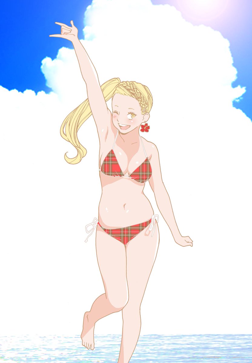 オトメである以上、この柄は避けて通れない

水着の楽園/オトメチェック 