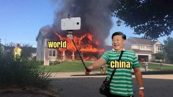 SolomonYue's tweet photo. Why did #Xitler shut domestic flights down while allow infected Chinese people to travel abroad? This is like sending🇨🇳terrorist suicide bombers to kill. Thus, #ChinaVirus already killed 884,195 &amp; infected 27,074,009 innocent people globally. Your Fuhrer is responsible 4 damages. https://t.co/nU4kyVbCBW