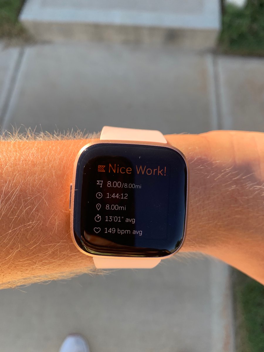 mrs_ashwilson's tweet photo. Last long run in this decade of my seasons, and I met my longest (non-race) mileage! Pre-quarantine I would have told you I would never voluntarily ran this, but now it is part of my self-care. Happy Labor Day weekend! Stay safe! #runningdistance #SocialDistance https://t.co/kGH5QWXKI2