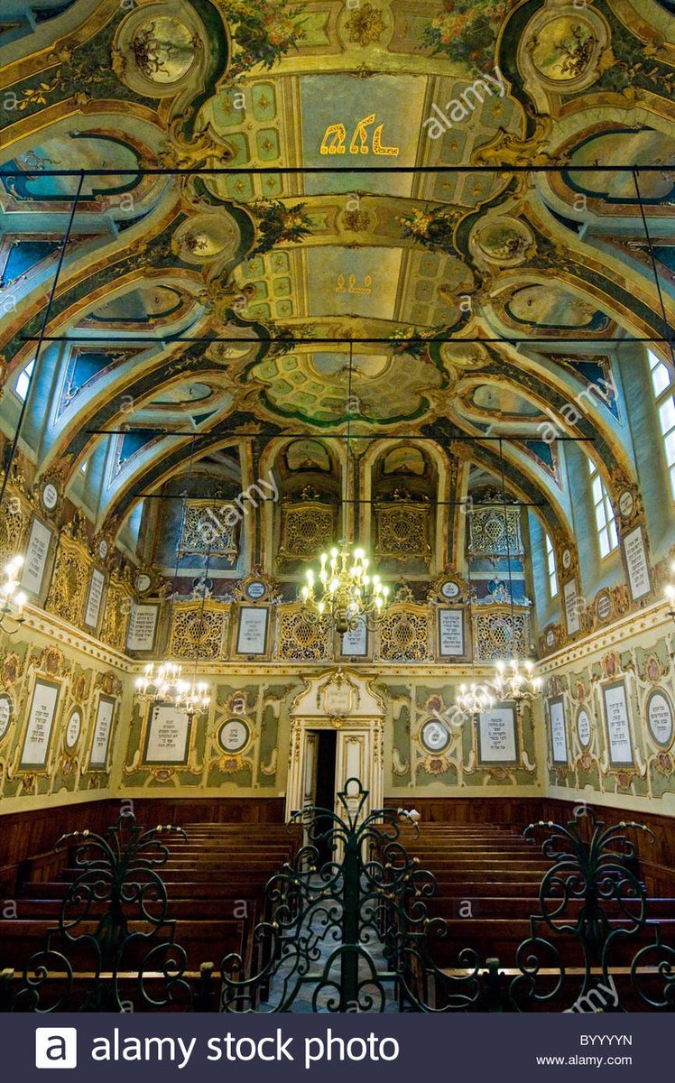 Casale Monferrato Synagogue was built in 1595 in the Jewish Quarter of Casale Monferrato, Italy.It is famous for its grand Baroque architecture. The synagogue is separated from the street by a courtyard due to laws forbidding Jewish worship to be audible by Christians.