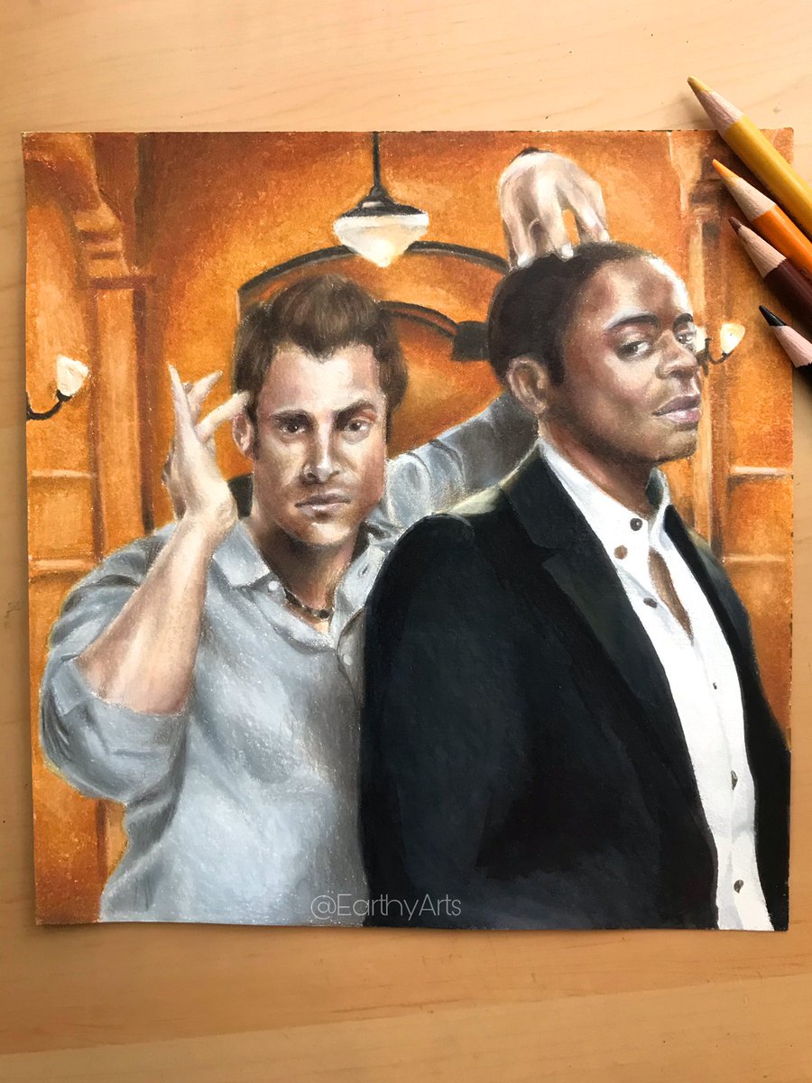EarthyArts_'s tweet photo. Psych Fan Art! https://t.co/LsDrPvfX3R
