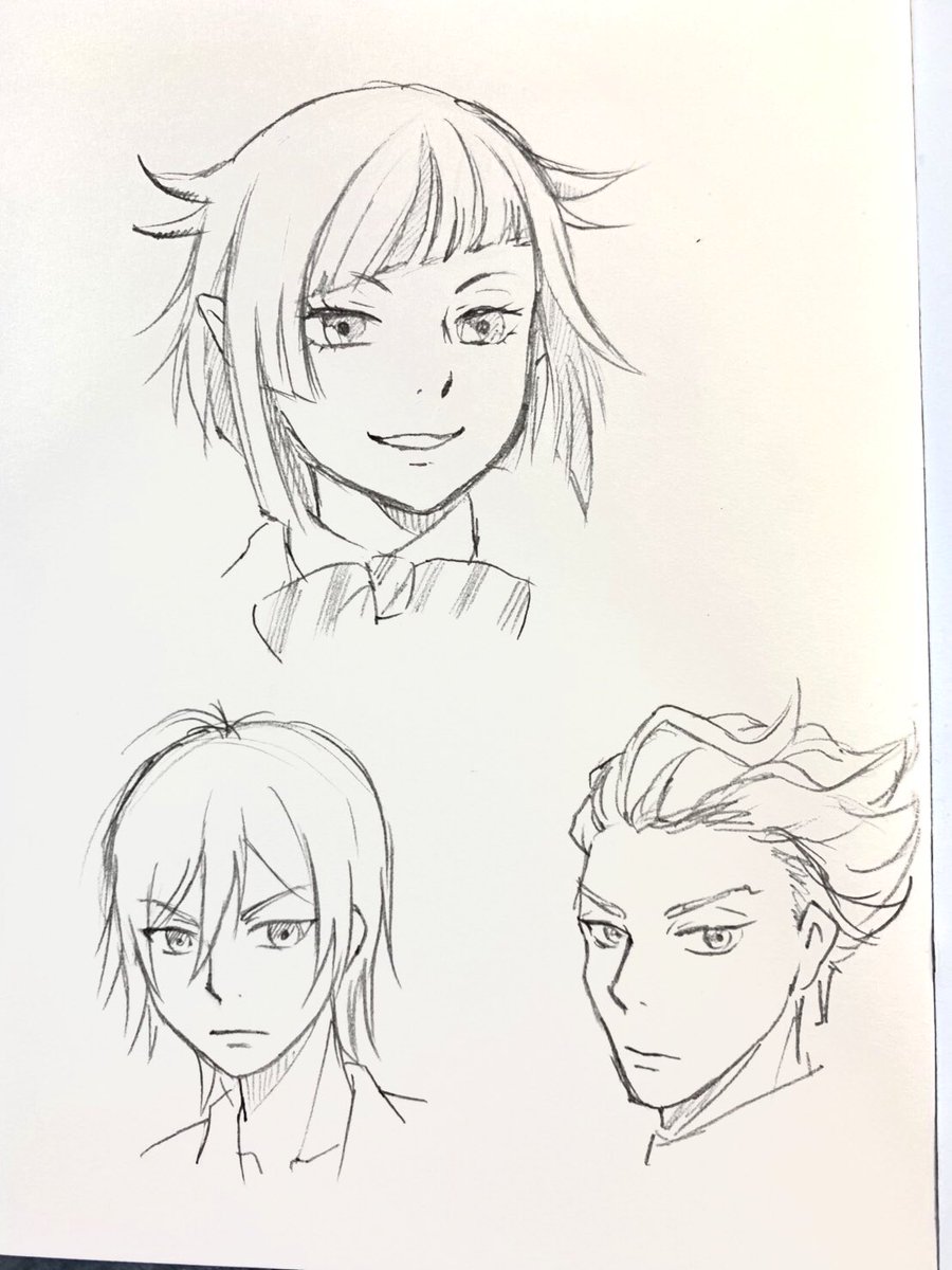 母が最近 たくさんツイステ絵を描いて送ってくれる☺️嬉しい☺️ 