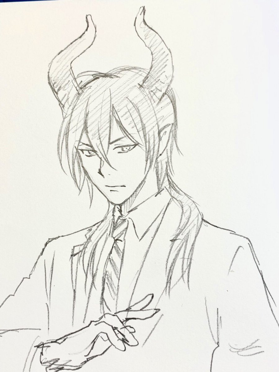 母が最近 たくさんツイステ絵を描いて送ってくれる☺️嬉しい☺️ 