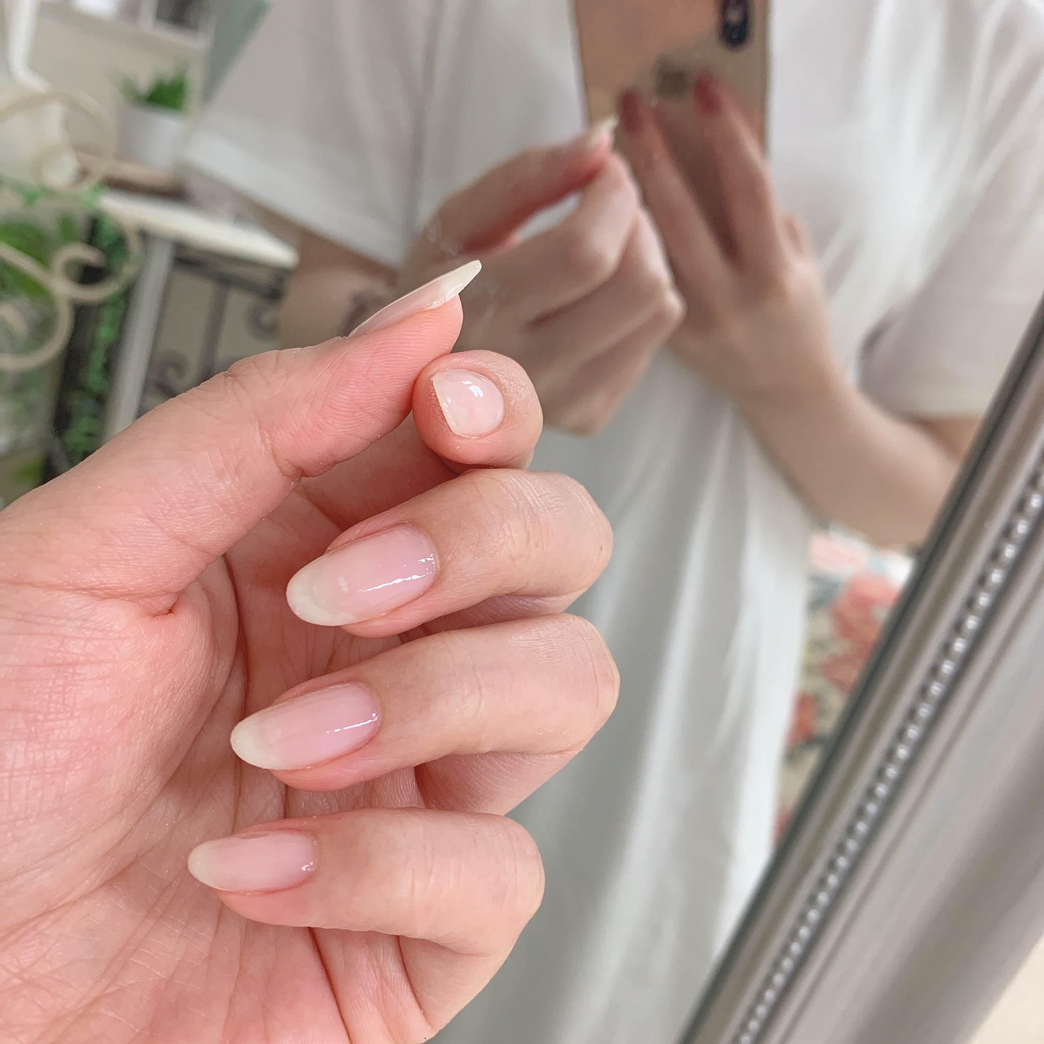 Mysister 練乳みたいなシアーホワイト 程よい透け感で清潔度up マイシスター Mysister セルフネイル ネイルペン ネイルケア 美爪 シアーホワイト 女子力アップ お洒落 速乾ネイル セルフネイル初心者 Mysis 美容液ネイル 手元
