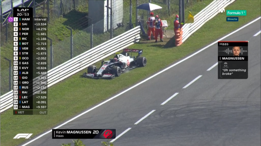 PitLane_F1's tweet photo. Vuelta 19/53. ¡Problemas para Magnussen! Se retira.

https://t.co/Gh9bj0OrXo

#F1 #ItalianGP https://t.co/Uj5HtKOv6I