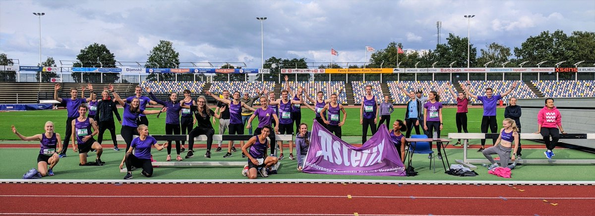 asterixatletiek's tweet photo. Corona-proof NSK Teams 2020! Thanks to D.A.V. Kronos for the organisation 🙌
Read all about it and see all Asterix results on our blog https://t.co/pBvvsk2YMu

💜 💜 💜 #purplepride #student #athletics #NSKteams https://t.co/NNQWFBgSZk