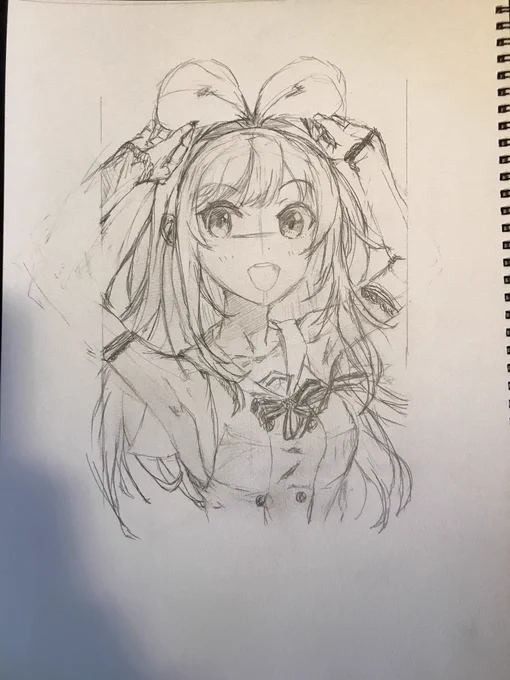 これ全部イラスト練習始める前にした模写。当時から模写だけは少しできる人間だったようだ… 