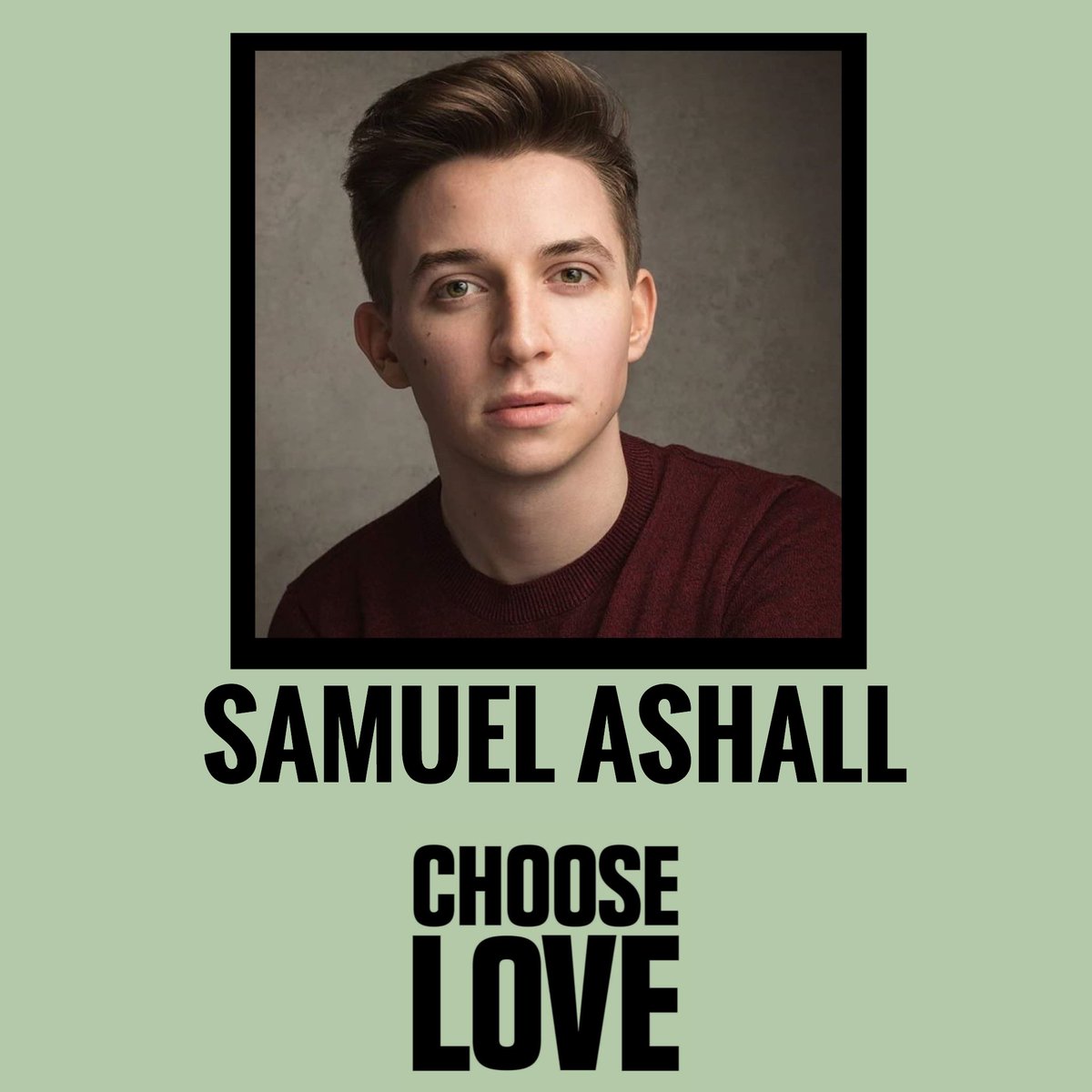 ChooseLoveGig's tweet photo. Our final guest is the wonderful Samuel Ashall!! Samuel is a recent grad of Mountview and we can assure you his pure talent is going to take him so far! come watch this bright start sing tonight !! tickets in bio, add your email to the invoice 🤍 @SamuelAshall https://t.co/aptAcplp1G