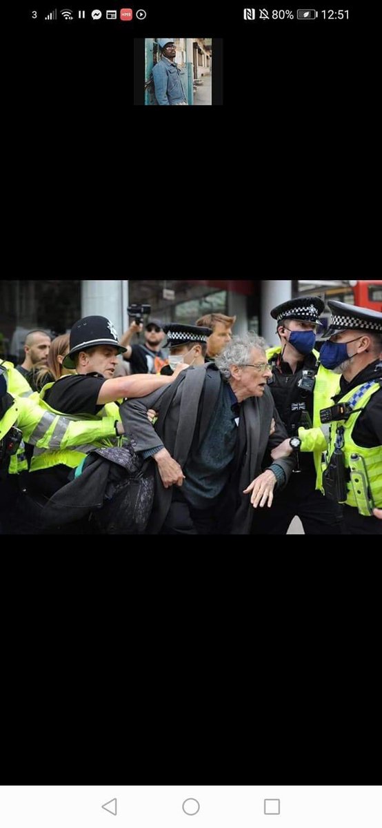 LadyMercia's tweet photo. @GerardBattenUK After yesterday’s violent arrest of the veteran #DoverProtest 
And how they arrested Piers Corbyn,
It starting to look like Anti White men policy... https://t.co/fgv59zTwbK