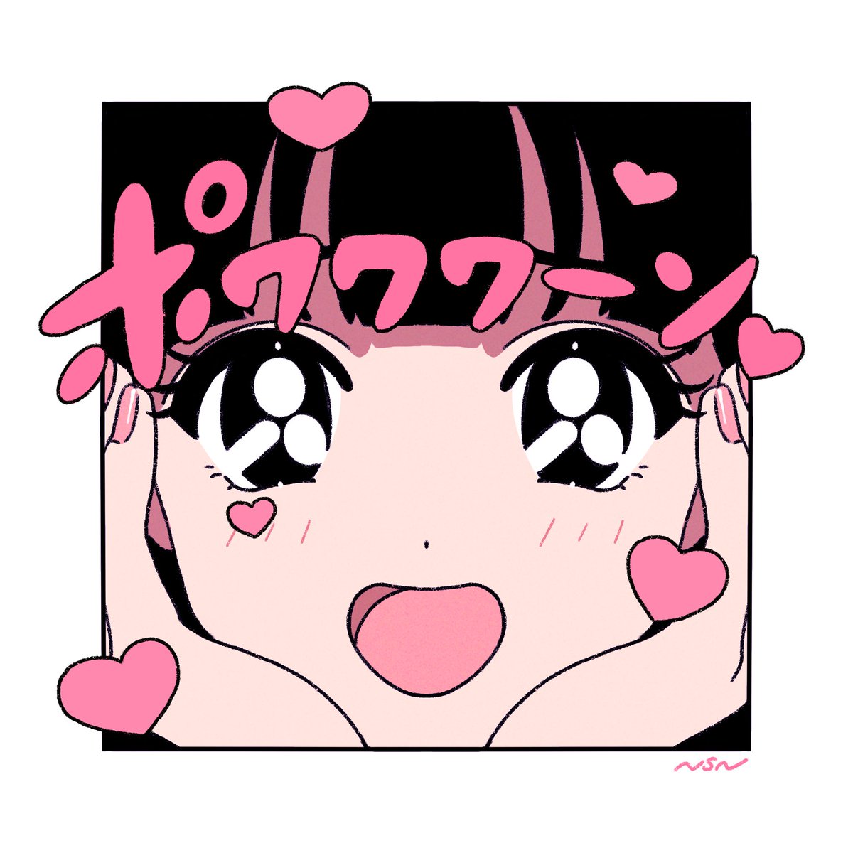 「????
 #誰か優しい人が拡散してくれてフォロワーさんが増えるらしい 」|nsnのイラスト