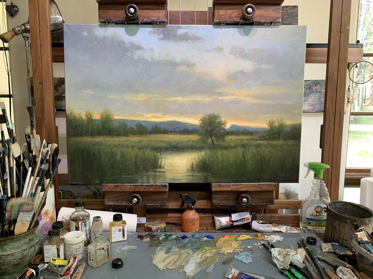 lorimcneeartist's tweet photo. I think it’s done! 😊 https://t.co/VFUkH95pjk