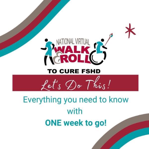 FSHDSociety's tweet photo. We are so proud of the over 1000 Walkers and Rollers who have come together despite unheard of obstacles to fight FSHD! On 9/12/2020 we will raise our collective voices and send a loud message that FSHD will not defeat us! https://t.co/mjzCvO0jwD #NationalFSHDWalkRoll #CureFSHD https://t.co/hACDA0Kq83