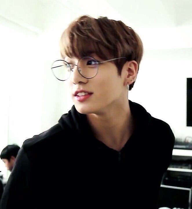 jungkook in clear glasses; a boyfriend material thread