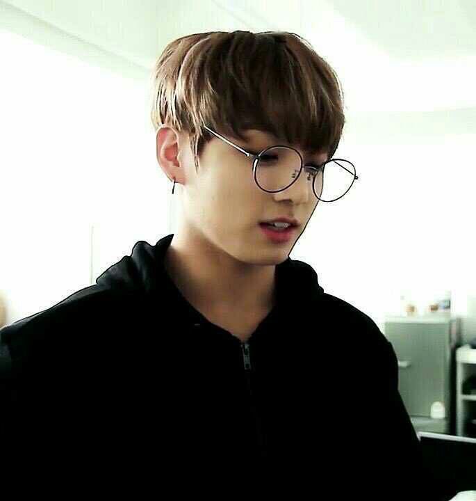 jungkook in clear glasses; a boyfriend material thread