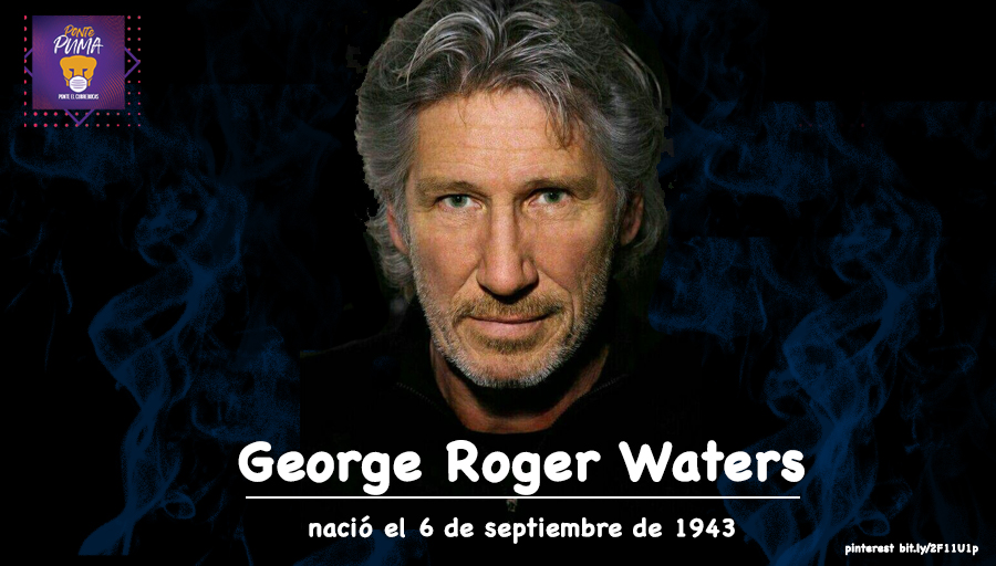UNAM_MX's tweet photo. #MásAlláDeCOVID
#UnDíaComoHoy de 1943 nació el músico británico Roger Waters, una leyenda viva del rock. ¿Recuerdas la primera vez que escuchaste un disco de Pink Floyd ⬛️  🌈 ? Cuéntanos tu experiencia.
#SigueCuidándote https://t.co/ssw7r55SZb