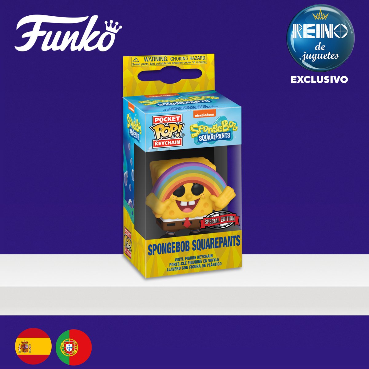 spongebob funko pop keychain
