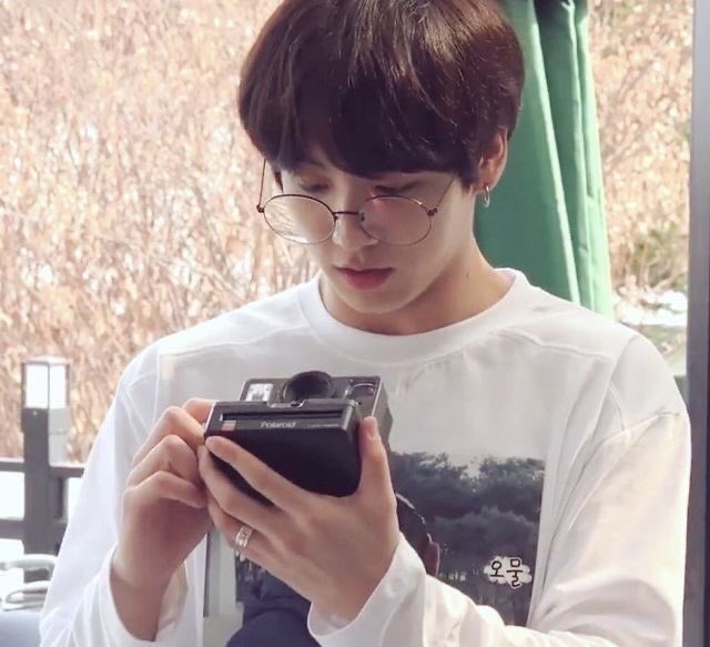 jungkook in clear glasses; a boyfriend material thread