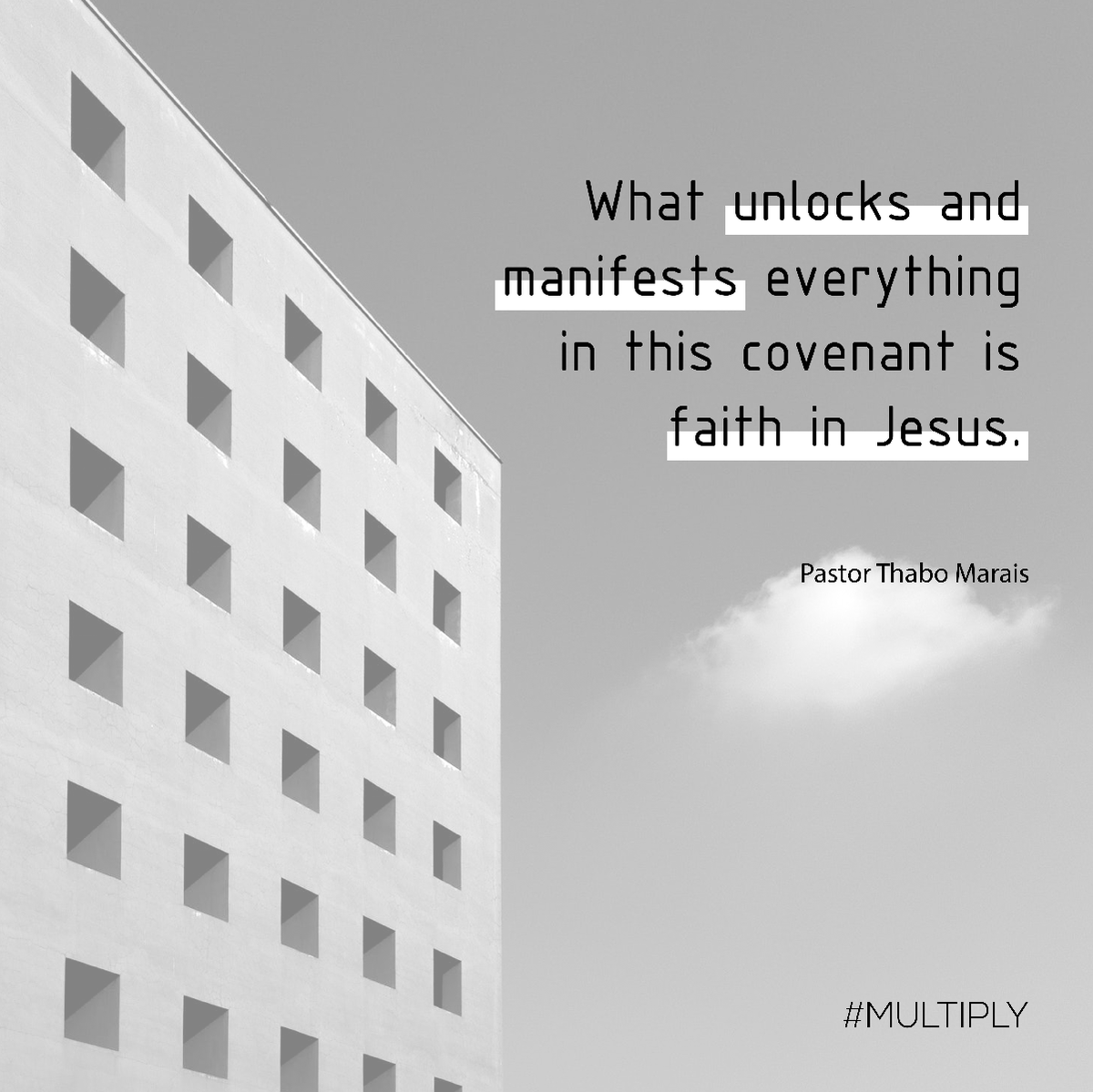 crclondon's tweet photo. What unlocks and manifests everything in this covenant is faith in Jesus. #Faith https://t.co/Y65K5CkKOw