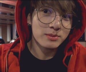 jungkook in clear glasses; a boyfriend material thread