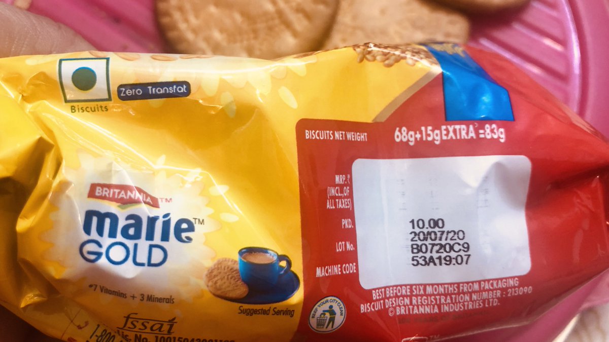 rishpriyanka's tweet photo. @BritanniaIndLtd quality control system need updates !
didn’t expect such burnt biscuits to reach end customer .. https://t.co/3HJrDC8yqM