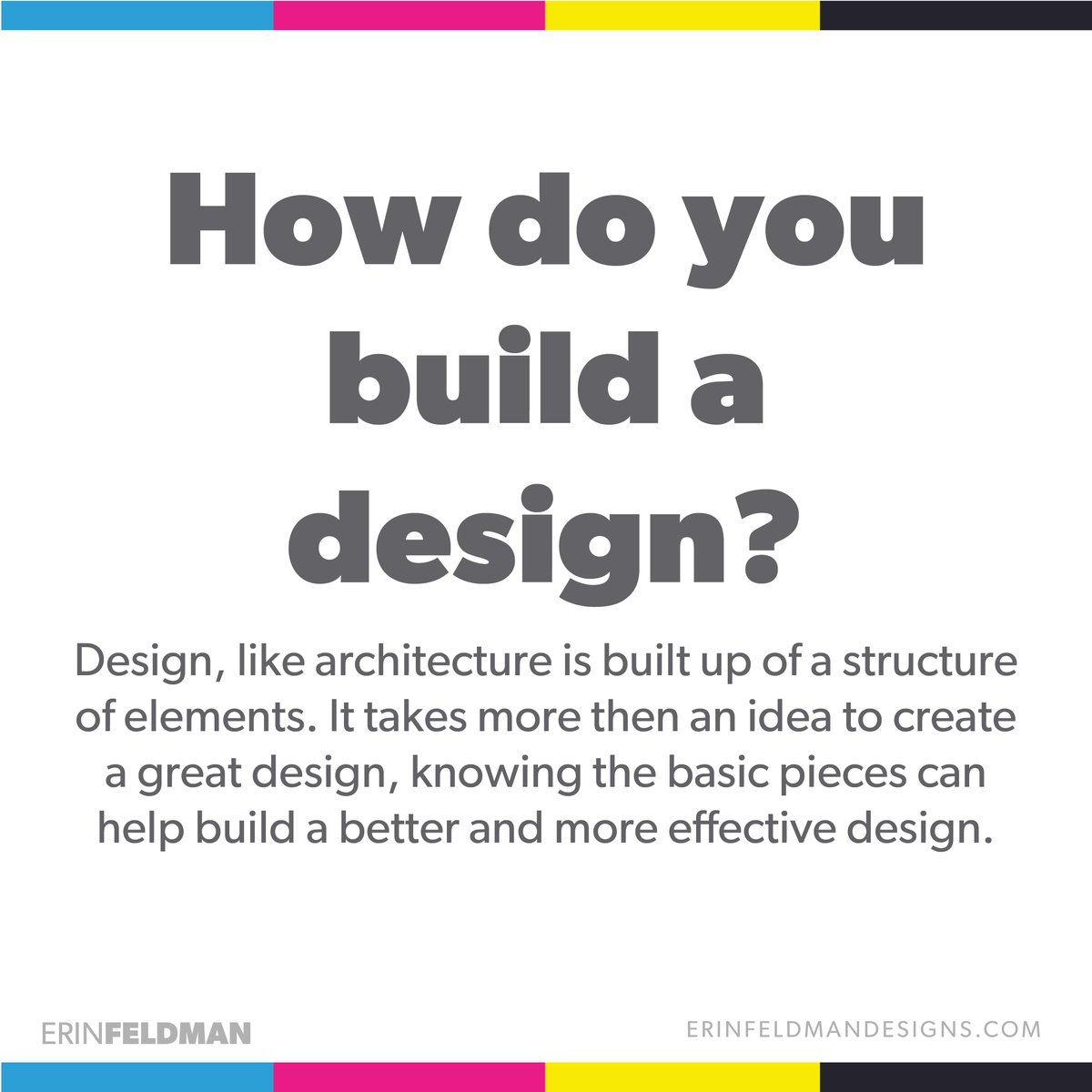 efeldmandesign's tweet image. This week our graphic design lessons continue with the structures of design.
What element surprised you the most?
#brandidentity #graphdesign #brand #graphicdesignlession #designeducation #arteducation #arttheory #typography #line #shape #colortheory #whitespace