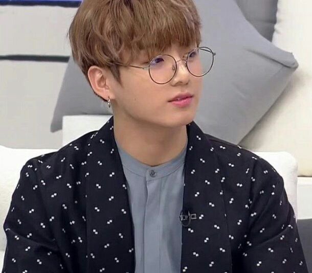 jungkook in clear glasses; a boyfriend material thread