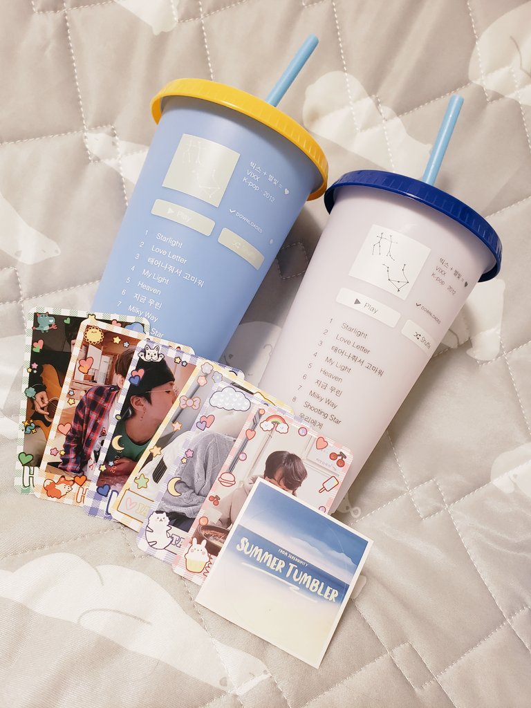 VIX2_L's tweet photo. @vixxserendipity 
정말 감사합니다😭💗

@leo_grouporder 
報告遅くなり大変申し訳ございません💦
お品物受け取りました！
いつも丁寧な対応ありがとうございます🙇
大切に使わさせていただきます( *´﹀`* ) https://t.co/r54xgNIcW1