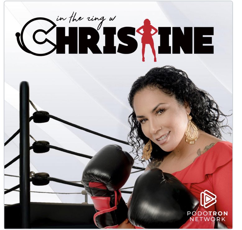 InTheRingWithC1's tweet photo. Proud to be part of the @podotronnetwork  the leader in podcast entertainment .join today! #intheringwithchristine #inGodwetrust #the future #podcast #podotronnetwork https://t.co/y77SWRcGOT