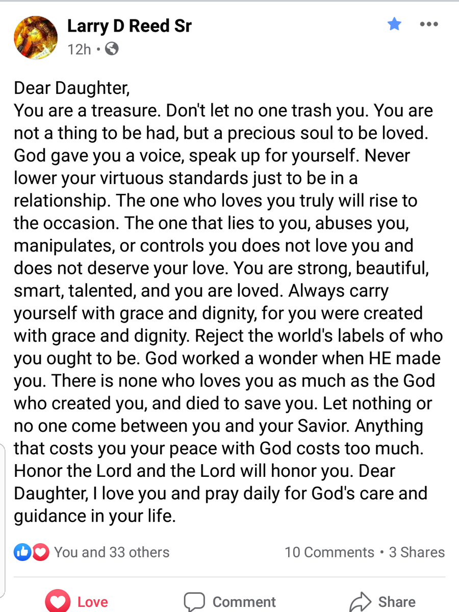 michpellett's tweet photo. Dear daughters.... you are a treasure. @RevLDReed https://t.co/XEvV4lWCV4