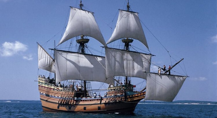 400 years ago today Separatists (Pilgrims) sailed from England 🇬🇧 on the Mayflower🍺 <a href="/HISTORY/">HISTORY</a> #MayflowerDescendant