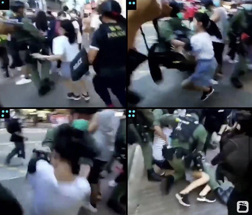 lalAgayauah9753's tweet photo. @UBob2020 The HK police are no longer interested in protecting the people of Hong Kong. Instead, their aim is to silence those who raise the alarm about what’s happening here. They are #HongKongPoliceTerrorists. It is totally unacceptable for them to use #PoliceBrutality! #StandWithHK https://t.co/T51O8rhenb