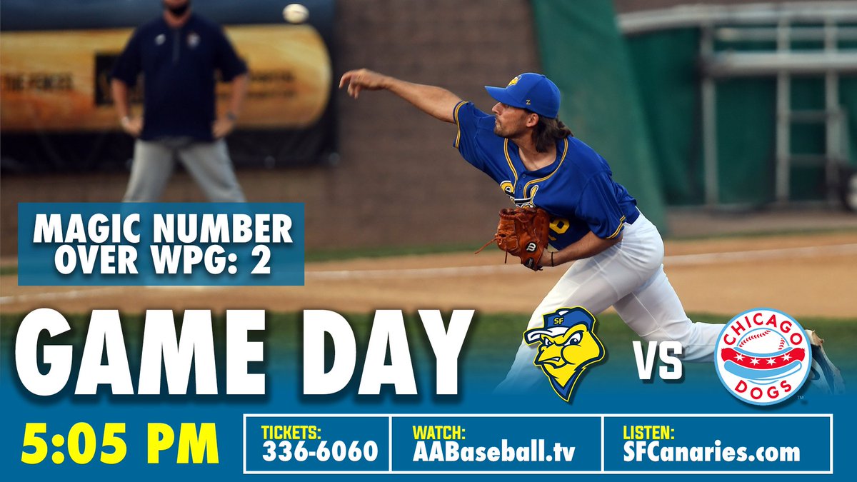 canaries's tweet photo. Ok folks, here's the deal.

If we win today, and St. Paul beats Winnipeg, we're going to the playoffs. 

See you at the Birdcage at 5:05pm; wishing our former roommates luck tonight! https://t.co/emXRPXvtl9
