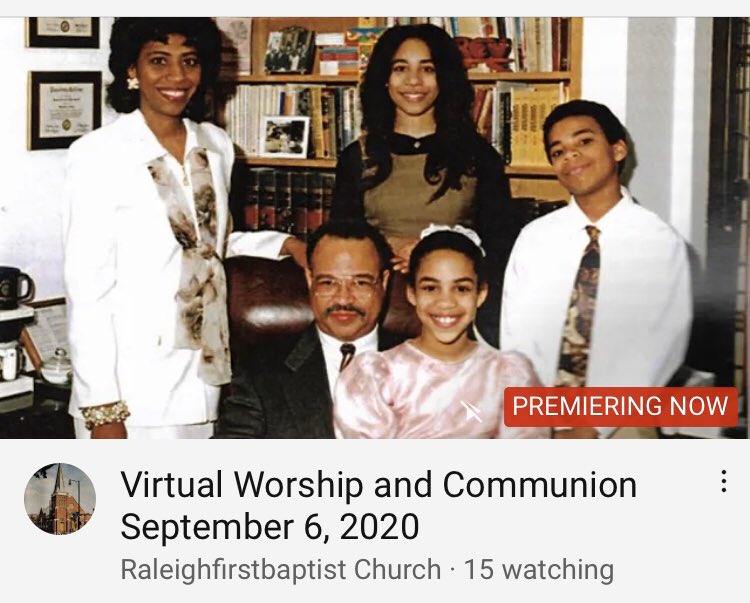 RaleighFBC's tweet photo. FBC Sunday Worship and Communion September 6, 2020. https://t.co/lKB2CENjwx https://t.co/5qS2DEPqGf