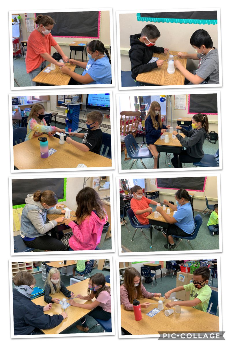 5thPhelps's tweet photo. Hooray for the first week of school @BFroadrunner! Building relationships, community, and teamwork. Keep it up 5th graders! @GFSchools #MaskUp #firstweekofschool https://t.co/2ssbv0PWKT