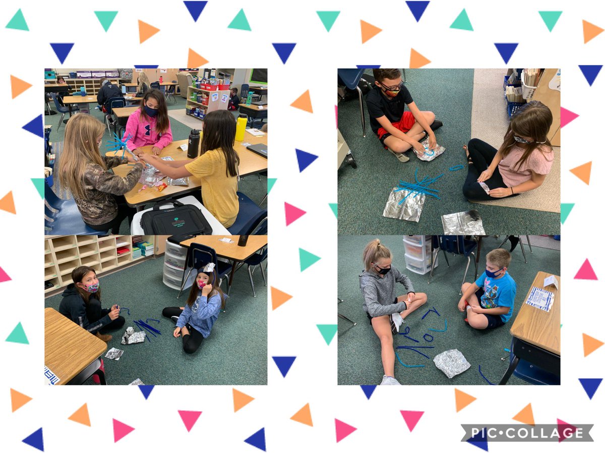 5thPhelps's tweet photo. Hooray for the first week of school @BFroadrunner! Building relationships, community, and teamwork. Keep it up 5th graders! @GFSchools #MaskUp #firstweekofschool https://t.co/2ssbv0PWKT