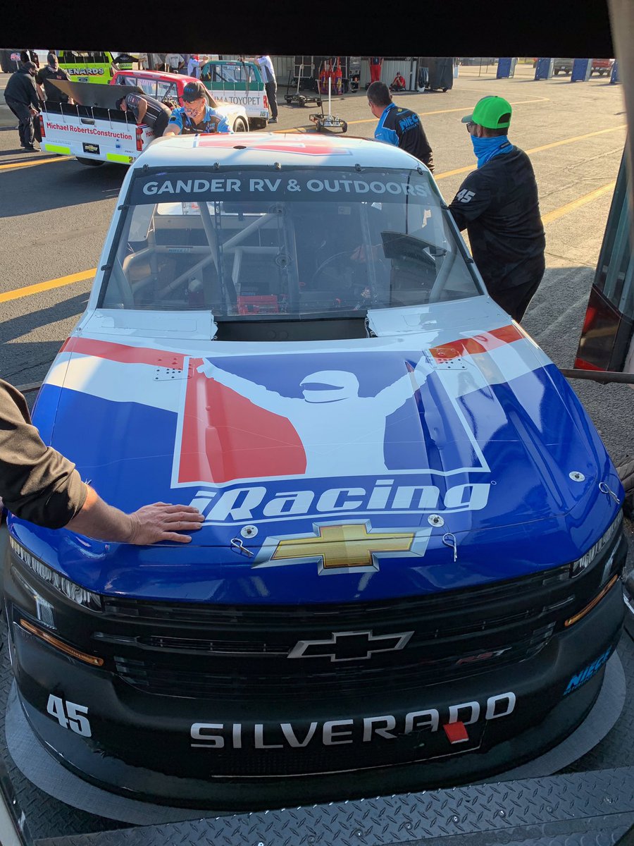 Good Morning from <a href="/TooToughToTame/">Darlington Raceway</a> ☀️

The teams are going through <a href="/NASCAR_Trucks/">NASCAR CRAFTSMAN Trucks</a> Tech Inspection 

#PressTheAttack #TakeCharge
#ExpectToWin
#P8
#Proceller8
#HowdoyoutakeCharge #NieceEquipment #ThrowbackWeekend