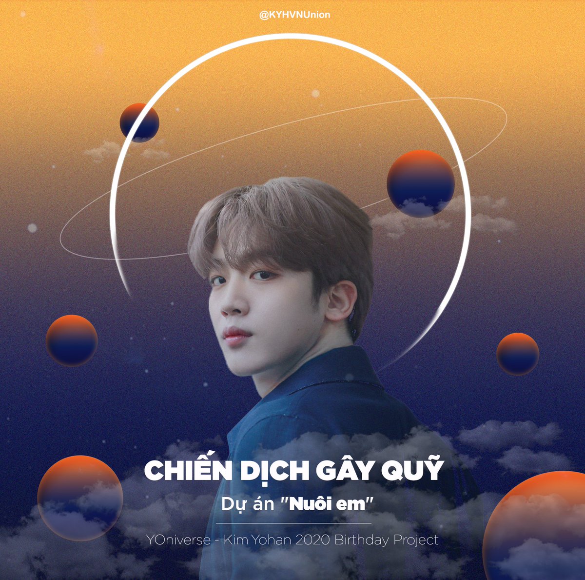 KYHVNUnion's tweet photo. 🌼 𝐘𝐎𝐧𝐢𝐯𝐞𝐫𝐬𝐞 - 𝒇𝒐𝒓 𝑲𝒊𝒎 𝒀𝒐𝒉𝒂𝒏 22'𝒔 𝑩𝒊𝒓𝒕𝒉𝒅𝒂𝒚 𝑷𝒓𝒐𝒋𝒆𝒄𝒕
✅ CHIẾN DỊCH GÂY QUỸ DỰ ÁN "NUÔI EM"

Như tên dự án “Nuôi em”, với số tiền quyên góp được, chúng mình sẽ đem lại cơ hội có những bữa ăn no, ăn ngon và đến trường cho các em... https://t.co/nmdpwBXgIi