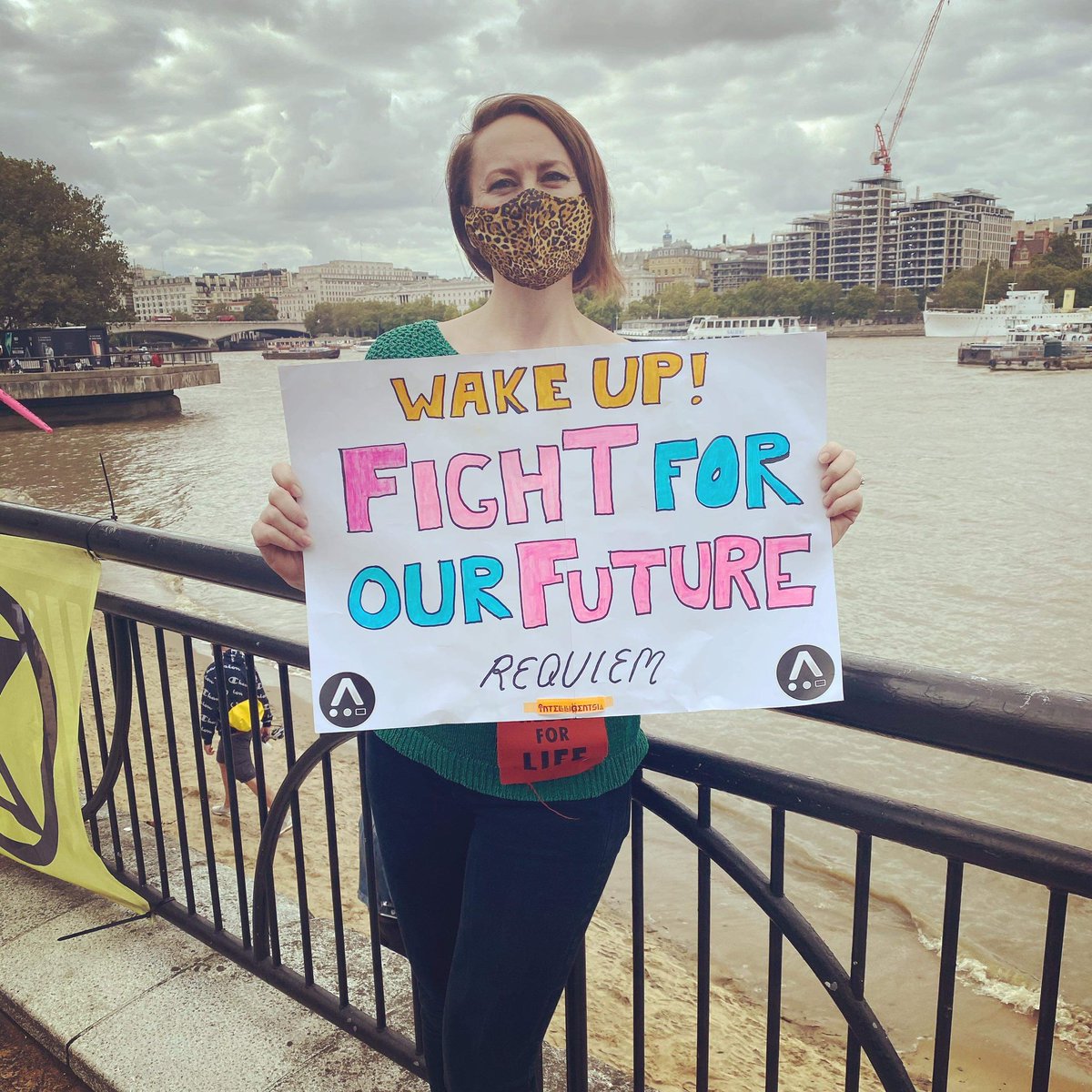 In my guise as <a href="/IntelligentsiaM/">Intelligentsia</a>  supporting <a href="/XRLondon/">Extinction Rebellion London 🌍</a> <a href="/ExtinctionR/">Extinction Rebellion Global</a> with our track ‘Requiem’ and also some acapella opera #fightforthefuture