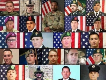 smc429's tweet photo. @realDonaldTrump I see NOTHING that looks FAKE and the names and dates of the FALLEN MATCH THE INTEL!

@GOP sure LOVE THEIR FREEDOM AND FEEL ENTITLED TO IT! https://t.co/hUGYtYaoqg