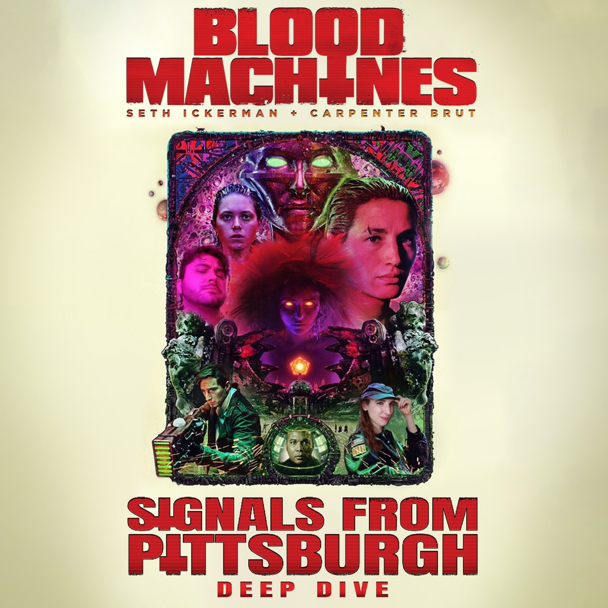 SignalsFromPGH's tweet photo. https://t.co/ZHSJVDQI0S

@SignalsFromPGH dives into the short film BLOOD MACHINES!

It's a visual effects masterpiece from the minds of SETH ICKERMAN and brought to life by the sounds of CARPENTER BRUT.

@bloodmachines @Shudder @SethIckerman @carpenter_brut @Fairlydark @MartisseM https://t.co/niTBzbaem7