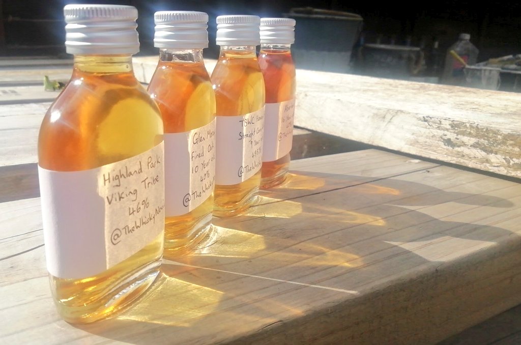 DramofWar's tweet photo. Thanks to @TheWhiskyNovice for sending me these samples, looking forward to trying them soon #whisky #DramSwap #WhiskiesForSharing https://t.co/xUCB37403X