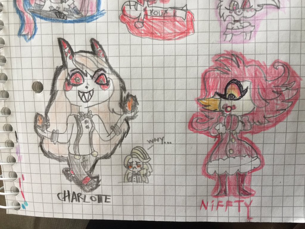 RitaRockstarz's tweet photo. Pen: I AM COOL!
me:😍
#hazbinhotelvaggie #HHvaggie #HAZBINHOTELCHARLIE #HHCHARLIE #HAZBINHOTELNIFFTY #HHNIFFTY #HAZBINHOTELANGELDUST #HHANGELDUST #HAZBINHOTELBAXTER #HHBAXTER #HAZBINHOTELSIRPENTIOUS #HHSIRPENTIOUS #HAZBINHOTELEGGBOI #HHEGGBOI #HAZBINHOTEL #HH #HazbinHotelFanart https://t.co/z9bjKZOmrQ