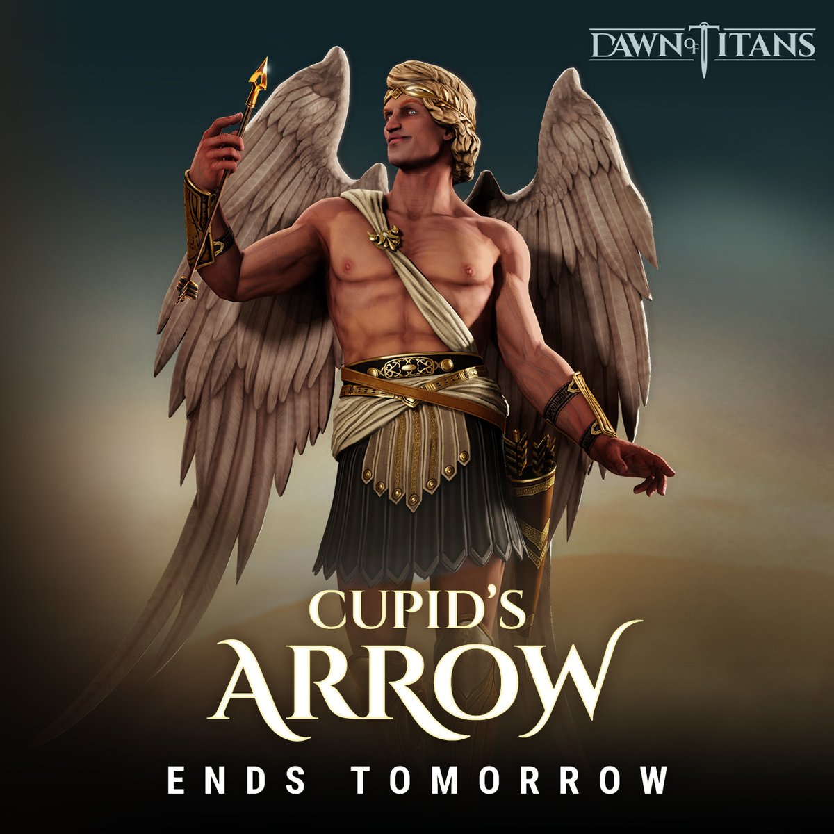 DawnOfTitans's tweet photo. Titans, we wish you luck and strength for the battle of Cupid's Arrow that you still have time to join!
#DawnofTitans https://t.co/HCcn2jMYAm