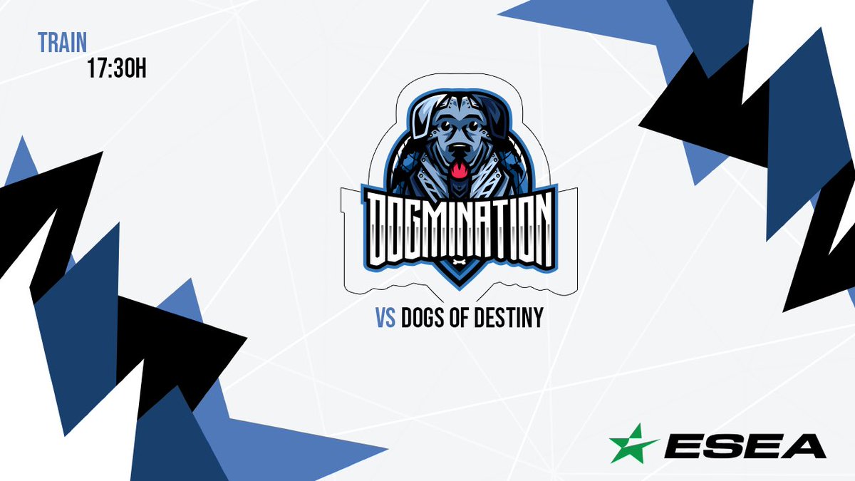 Hoy nos enfrentamos a Dogs of destiny en nuestro primer partido de ESEA Intermediate.

Tenemos a unos rivales de cuatro patas los cuales pretenden quitarnos nuestro cuenco de comida... Lucharemos porque sean los primeros en sentir nuestra mordida.

#PureDogmination🐕