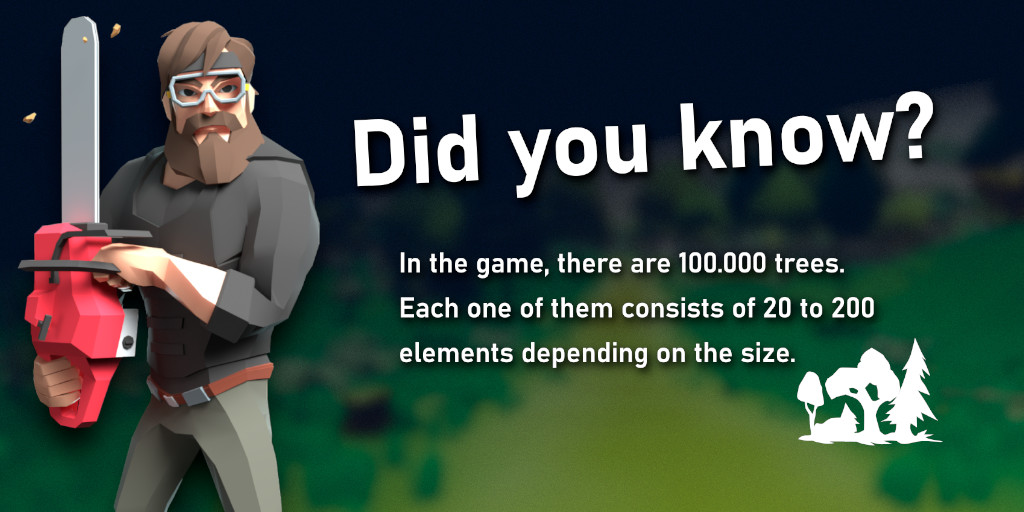 GameDesand's tweet photo. We have prepared something special for our #WoodZone fans!
3⃣
2⃣
1⃣
It's a #FunFact time!😼
#Kickstarter👇
https://t.co/sibQDonW8N
#DeSand #indiedev #gamedev #indie #indiewatch #madewithunity #lowpoly #indievideogames #Forestry #wood #lumberjack
@GamingFactory6 @ULTGames https://t.co/sXv7pxCB0P